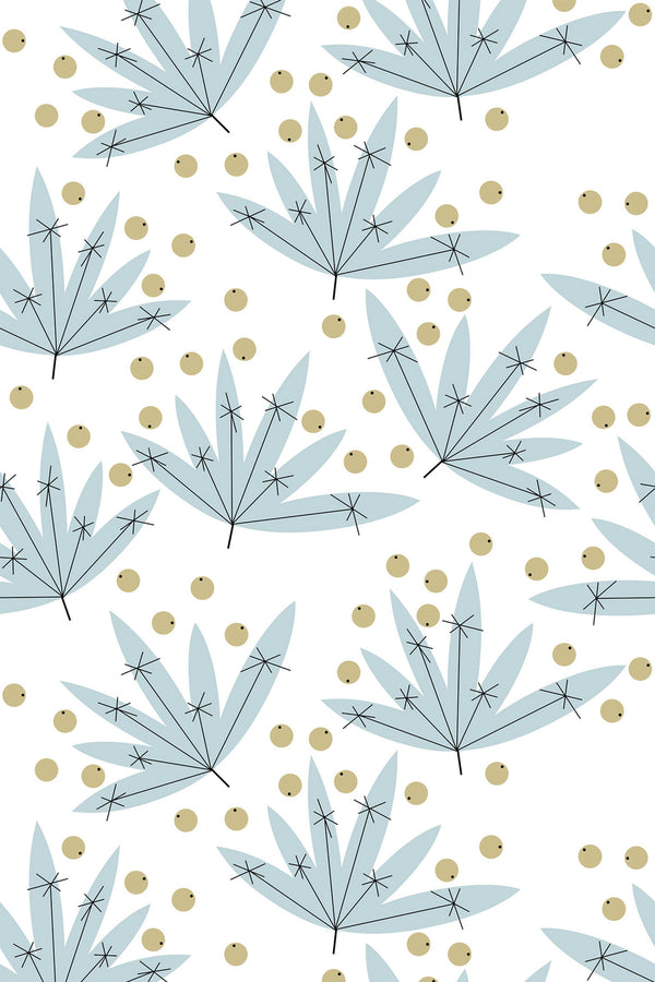 abstract leaf wallpaper pattern repeat