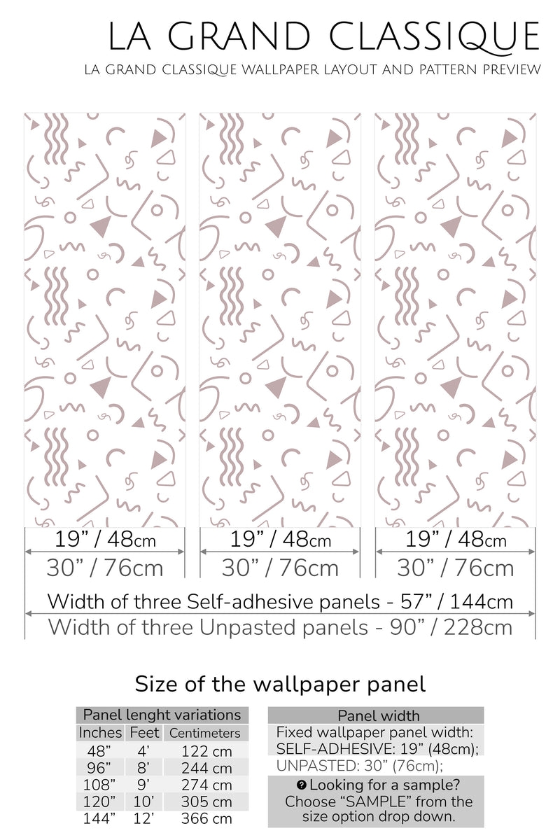 kids peel and stick wallpaper specifiation