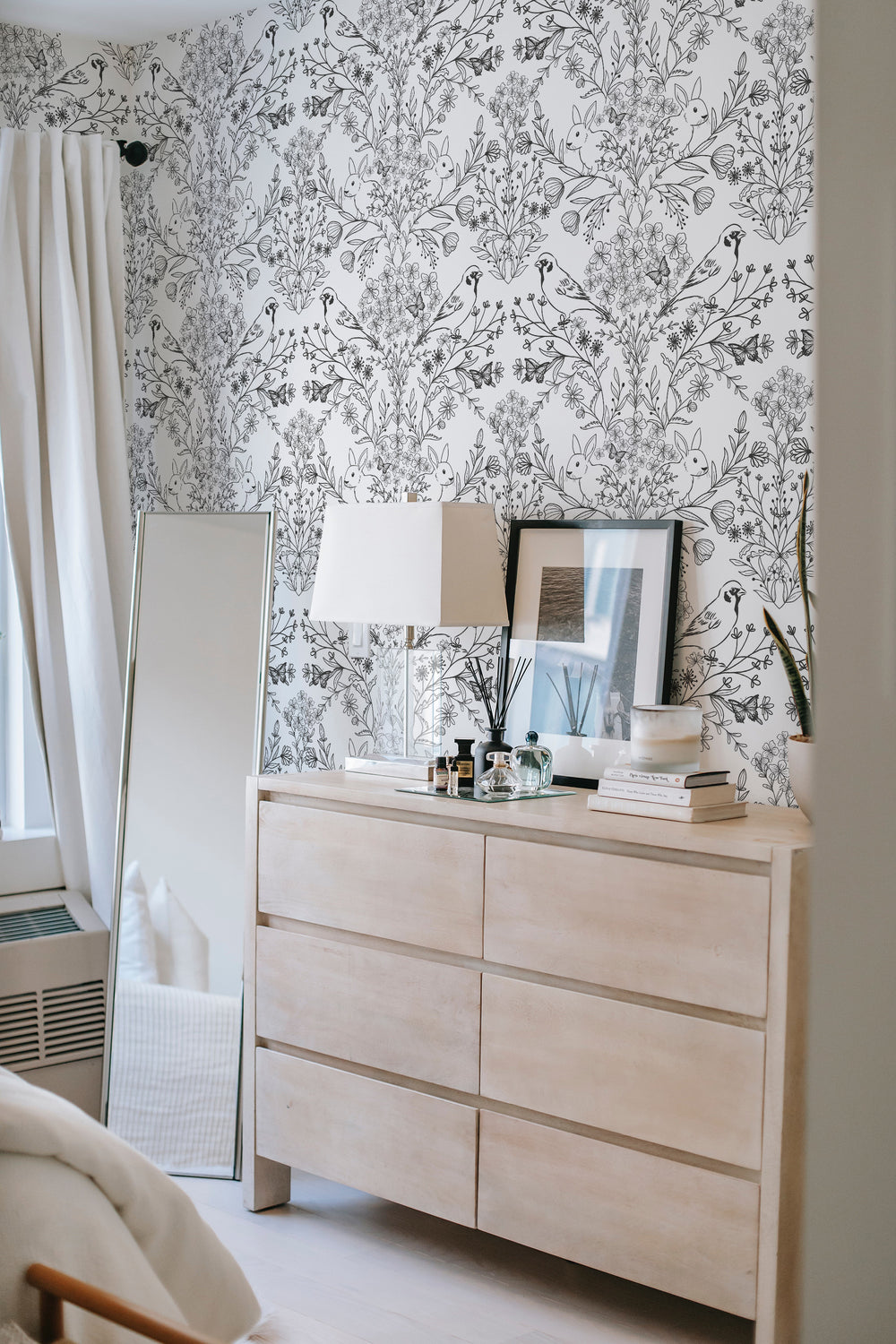 Bird fine decor Peel and Stick Removable Wallpaper