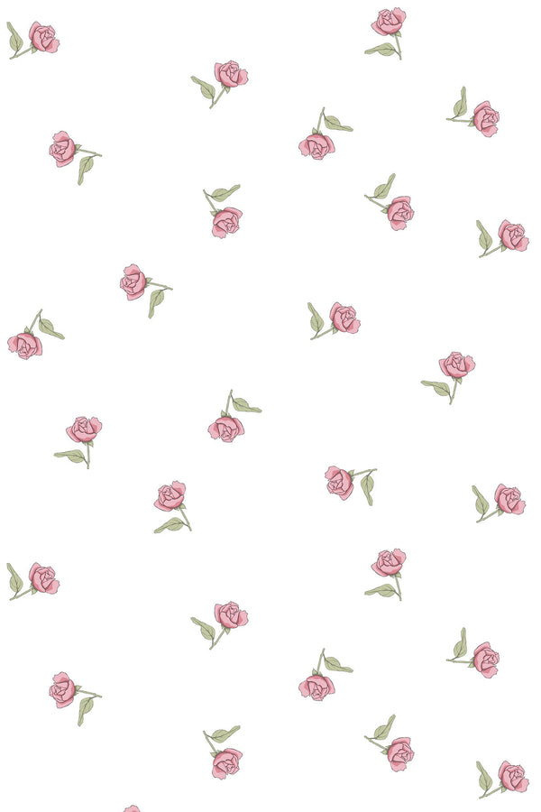 vintage rose wallpaper pattern repeat
