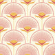 Retro floral Wallpaper