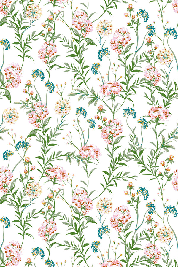 pastel meadow wallpaper pattern repeat