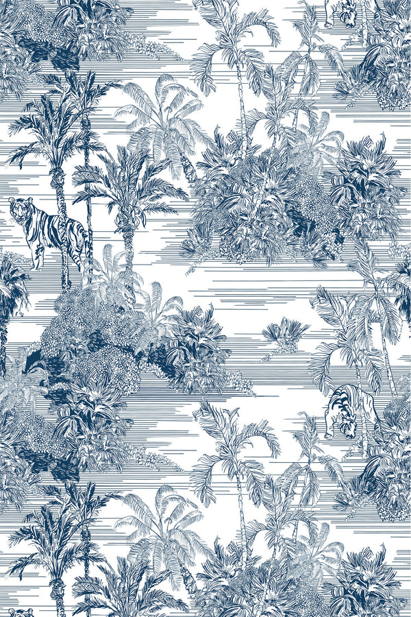 jungle wallpaper pattern repeat