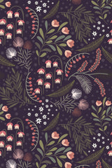 Dark floral garden