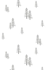 pine tree wallpaper pattern repeat