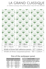 abstract floral peel and stick wallpaper specifiation