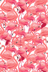 flamingo wallpaper pattern repeat