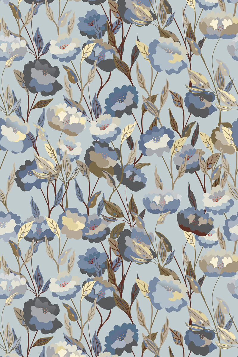classic floral wallpaper pattern repeat