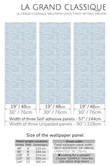 grasscloth peel and stick wallpaper specifiation