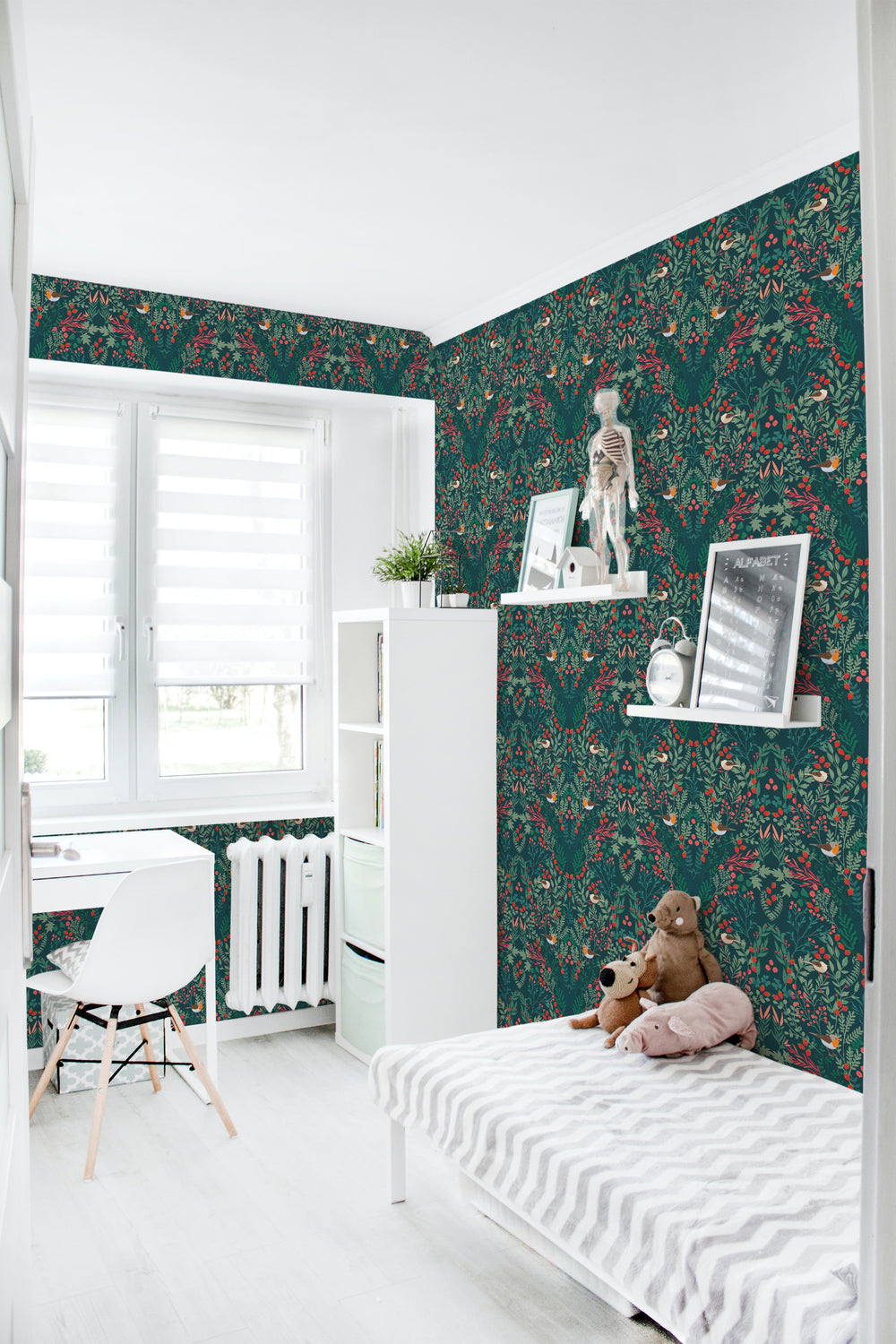 Strawberry Peel and Stick Removable Wallpaper