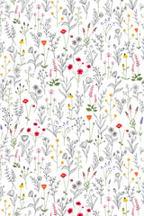delicate floral wallpaper pattern repeat