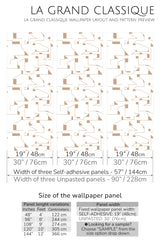 geometric line peel and stick wallpaper specifiation
