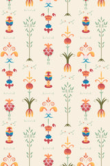 ornamental wallpaper pattern repeat
