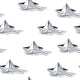 Paper ships Wallpaper