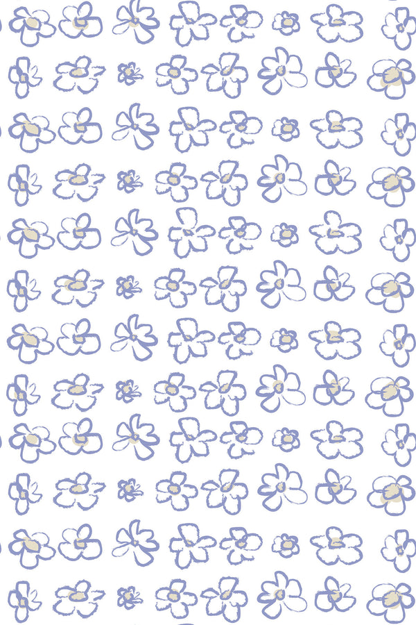minimalist flower wallpaper pattern repeat