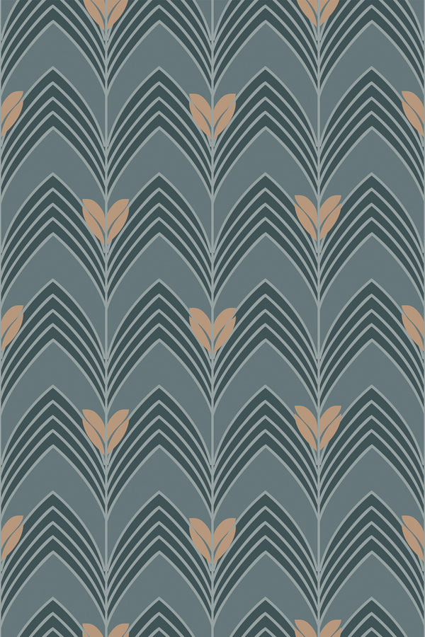 premium art deco design wallpaper pattern repeat