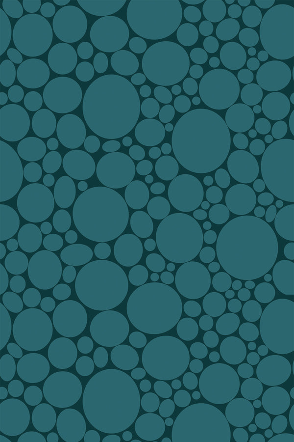 blue spots wallpaper pattern repeat