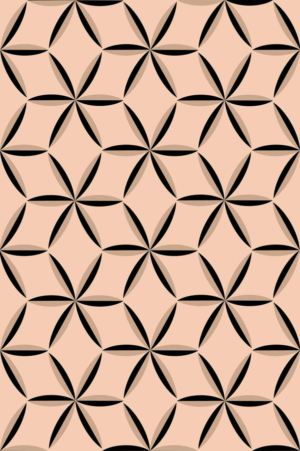 beige stars tile wallpaper pattern repeat