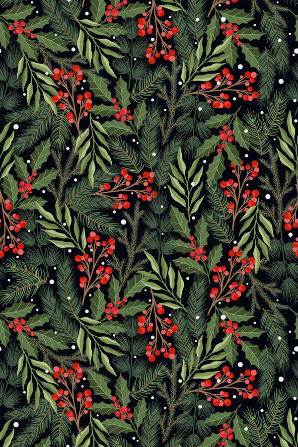 green and red christmas wallpaper pattern repeat