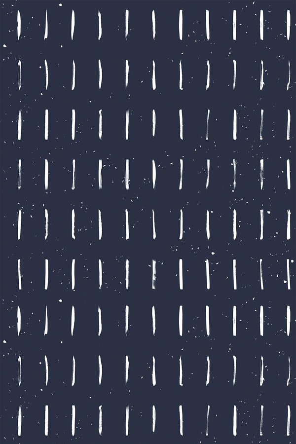 navy brush stroke wallpaper pattern repeat