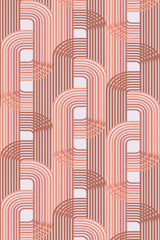 pink luxury arch wallpaper pattern repeat
