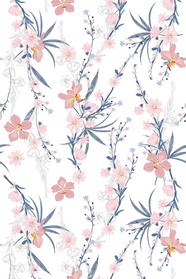 watercolor flower wallpaper pattern repeat