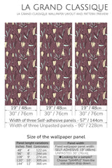 bold tulips peel and stick wallpaper specifiation