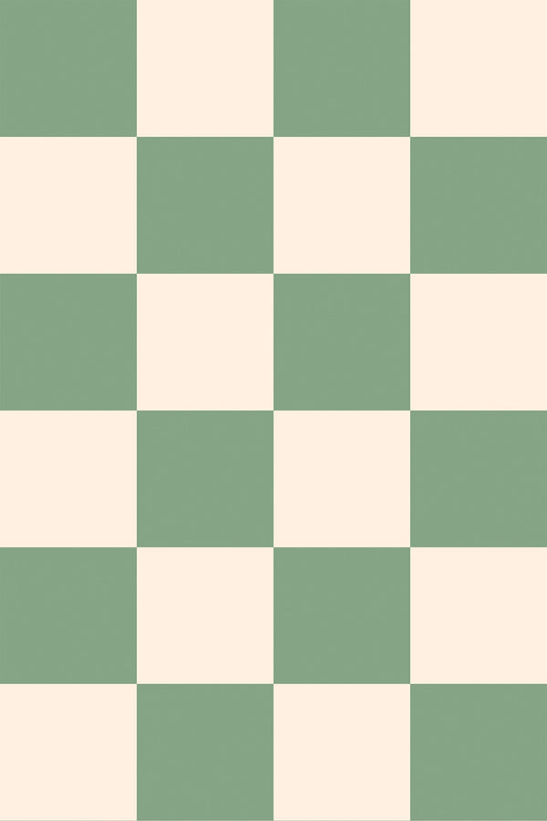 sage green checkered wallpaper pattern repeat
