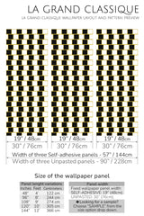 geometric optical tile peel and stick wallpaper specifiation