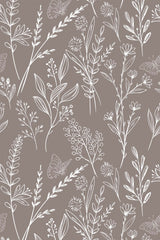 Meadow line art