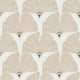 Neutral ginkgo arch Wallpaper