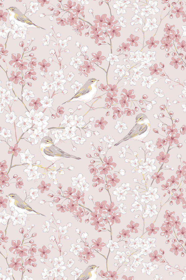 blooming spring wallpaper pattern repeat