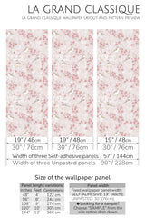 blooming spring peel and stick wallpaper specifiation