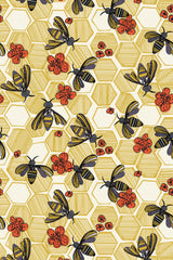 colorful honeycomb wallpaper pattern repeat