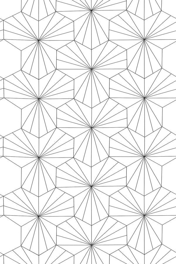 Abstract geometric print