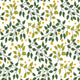 Green leaf dots Wallpaper