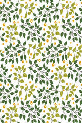 Green leaf dots