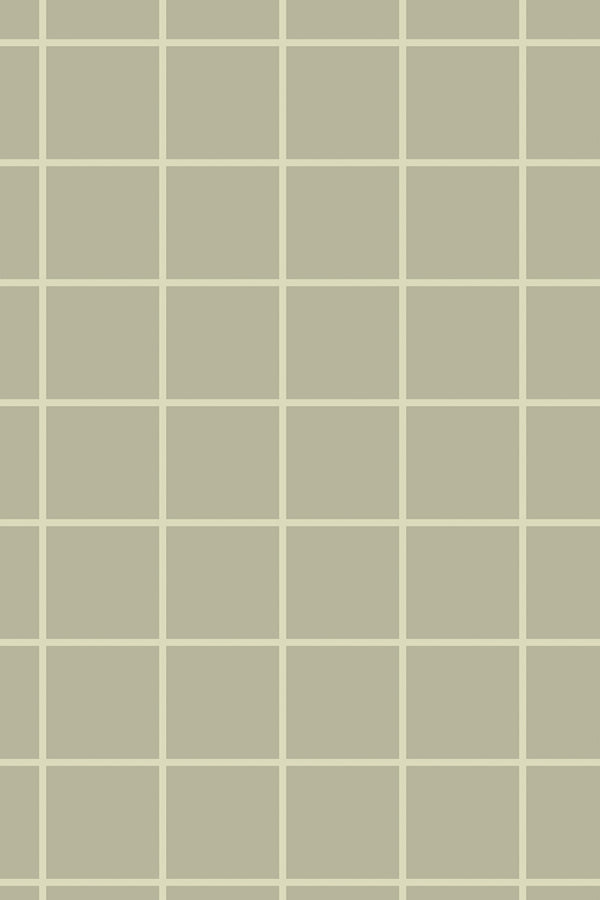 Sage green grid