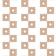 Neutral striped squares Wallpaper