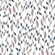 Blue seamless leaf Wallpaper