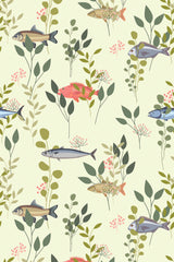 Green grass fish