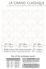 minimalist arch peel and stick wallpaper specifiation