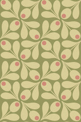 green 60s pattern wallpaper pattern repeat
