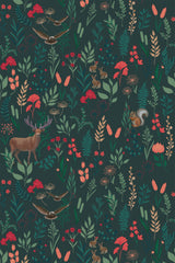 Dark green forest