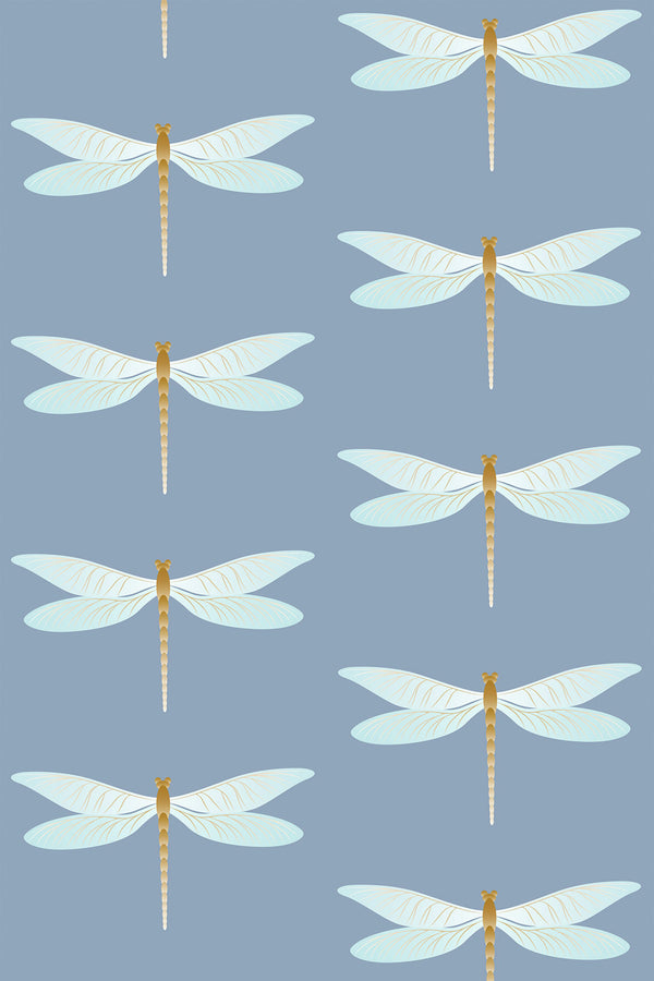bold dragonfly wallpaper pattern repeat