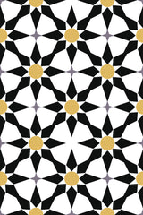 black star tile wallpaper pattern repeat