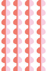 pink eclectic stripe wallpaper pattern repeat