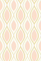 pink vintage circle wallpaper pattern repeat