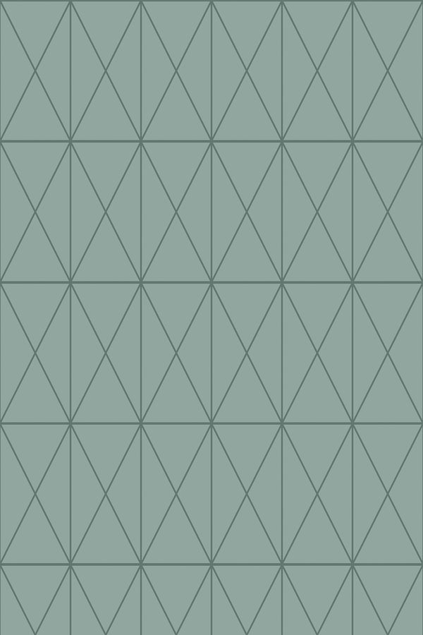 green geometric tile wallpaper pattern repeat