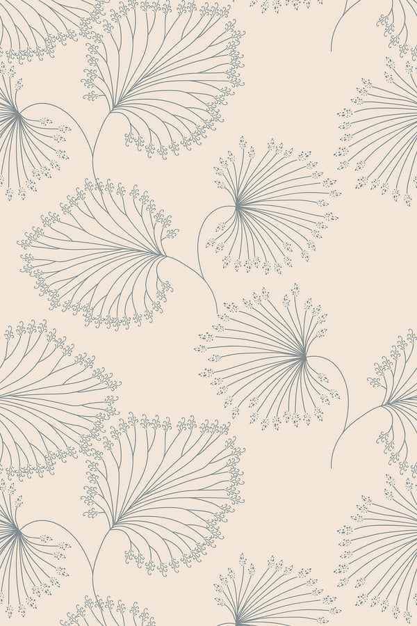 large vintage leaf wallpaper pattern repeat